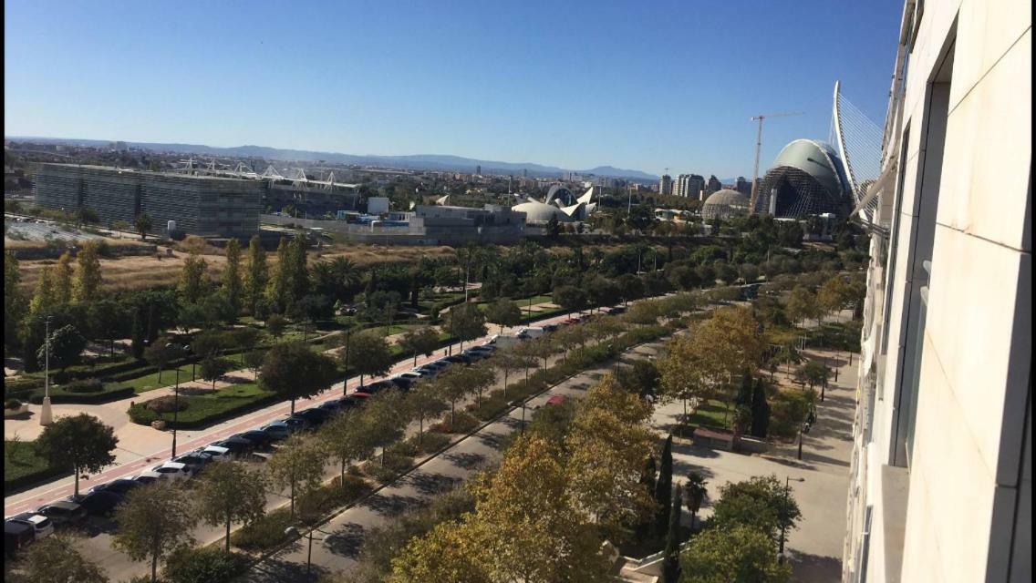 Apto En Ciudad De Las Ciencias Y Cerca Playa Valencia Exterior foto